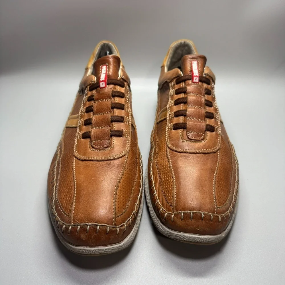 Men Pikolinos Fuencarral Casual Shoes Leather Slip On Sneaker 11.5  | M4U-6046C1